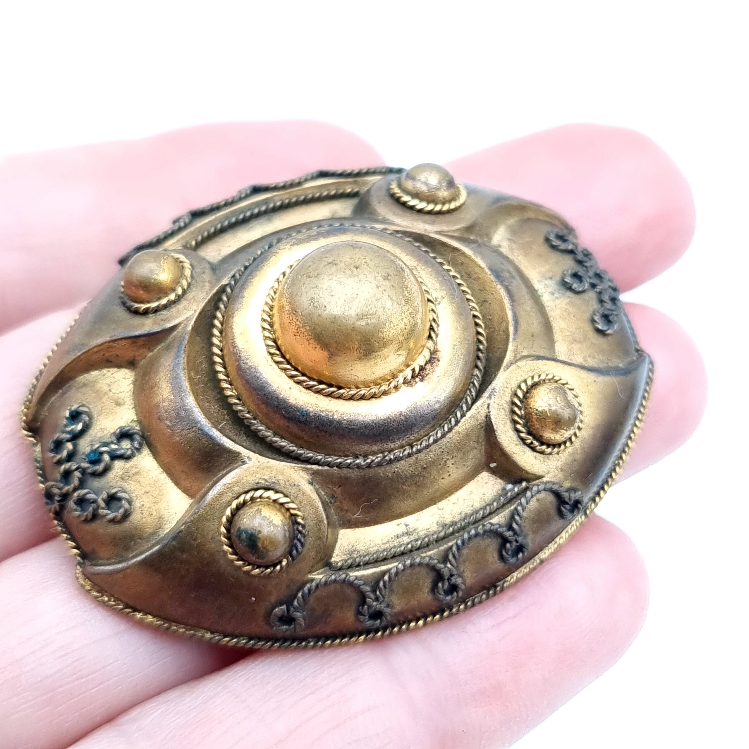 Etruscan Revival Brooch