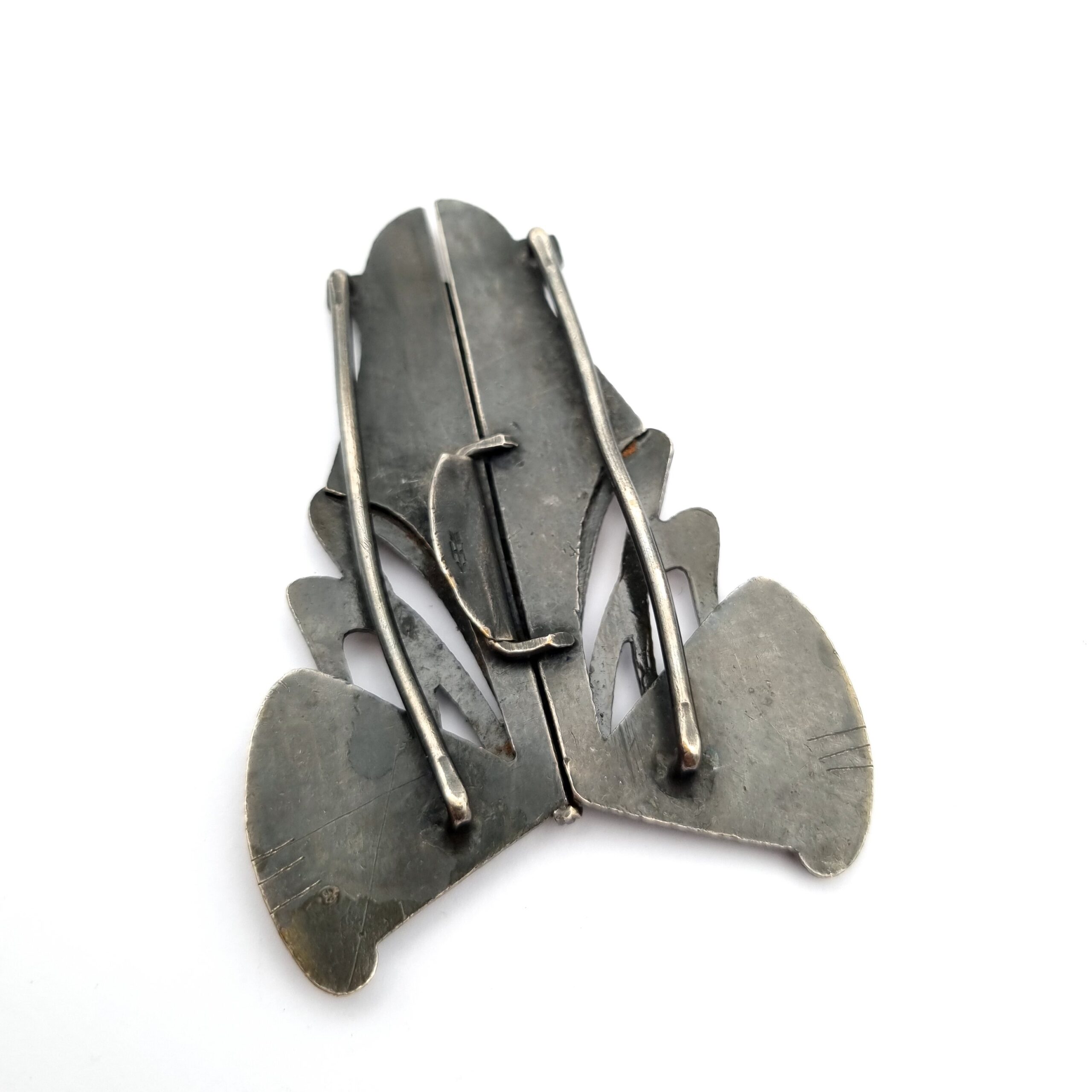 Art Nouveau Buckle Arts & Crafts Design Metal for Sash / Belt - Image 4