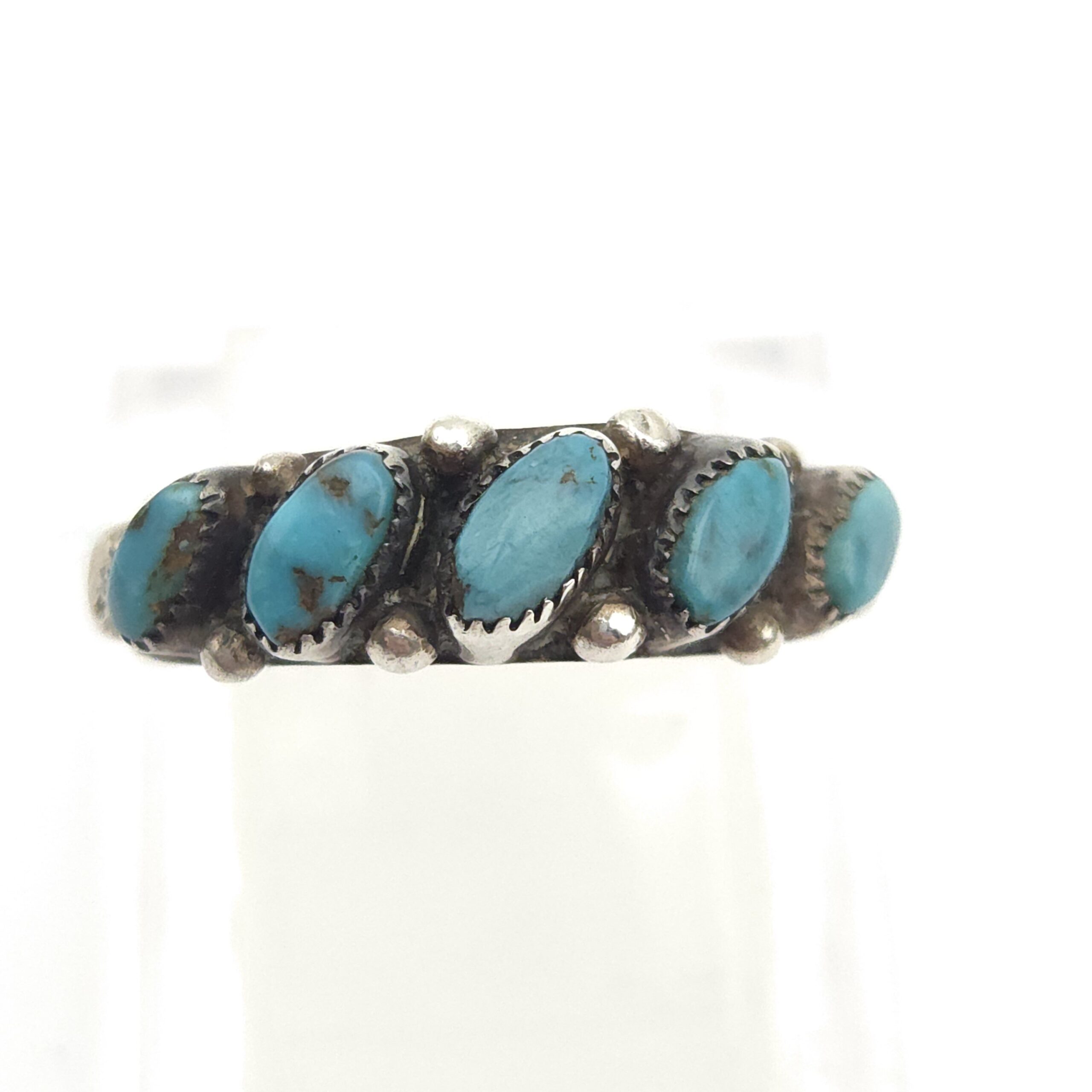 Native American Turquoise Ring Sterling Silver