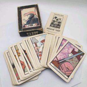 Vintage Aquarian Tarot Cards 1975 by David Palladium