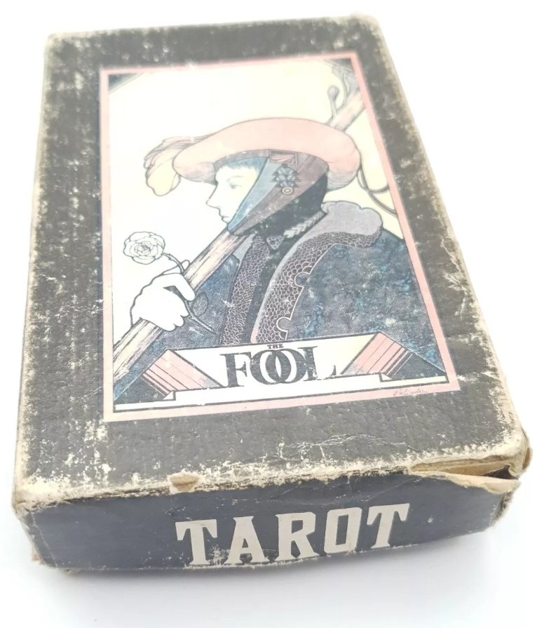 Vintage Aquarian Tarot Cards 1975 by David Palladium