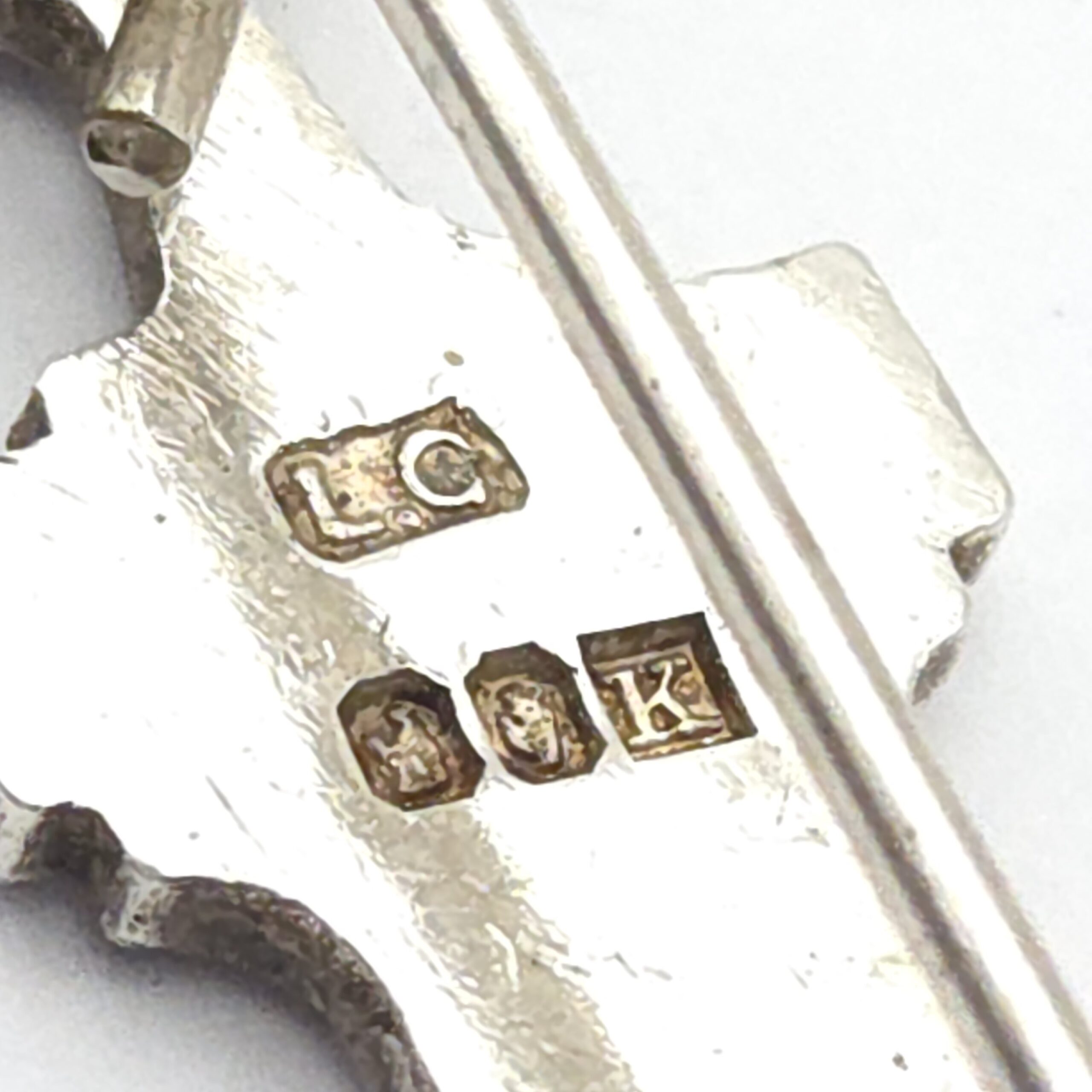 Sterling Silver Brooch Hallmarked Dublin