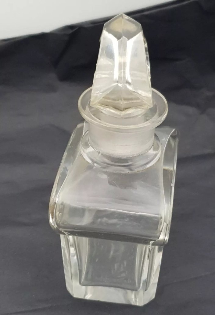Antique Baccarat Crystal Bottle Guerlain