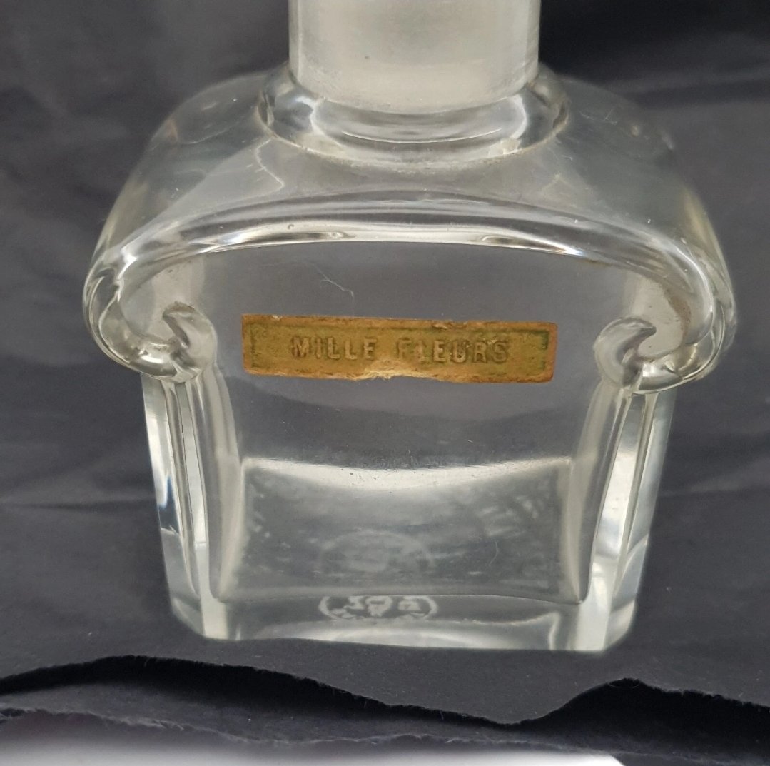 Antique Baccarat Crystal Bottle Guerlain