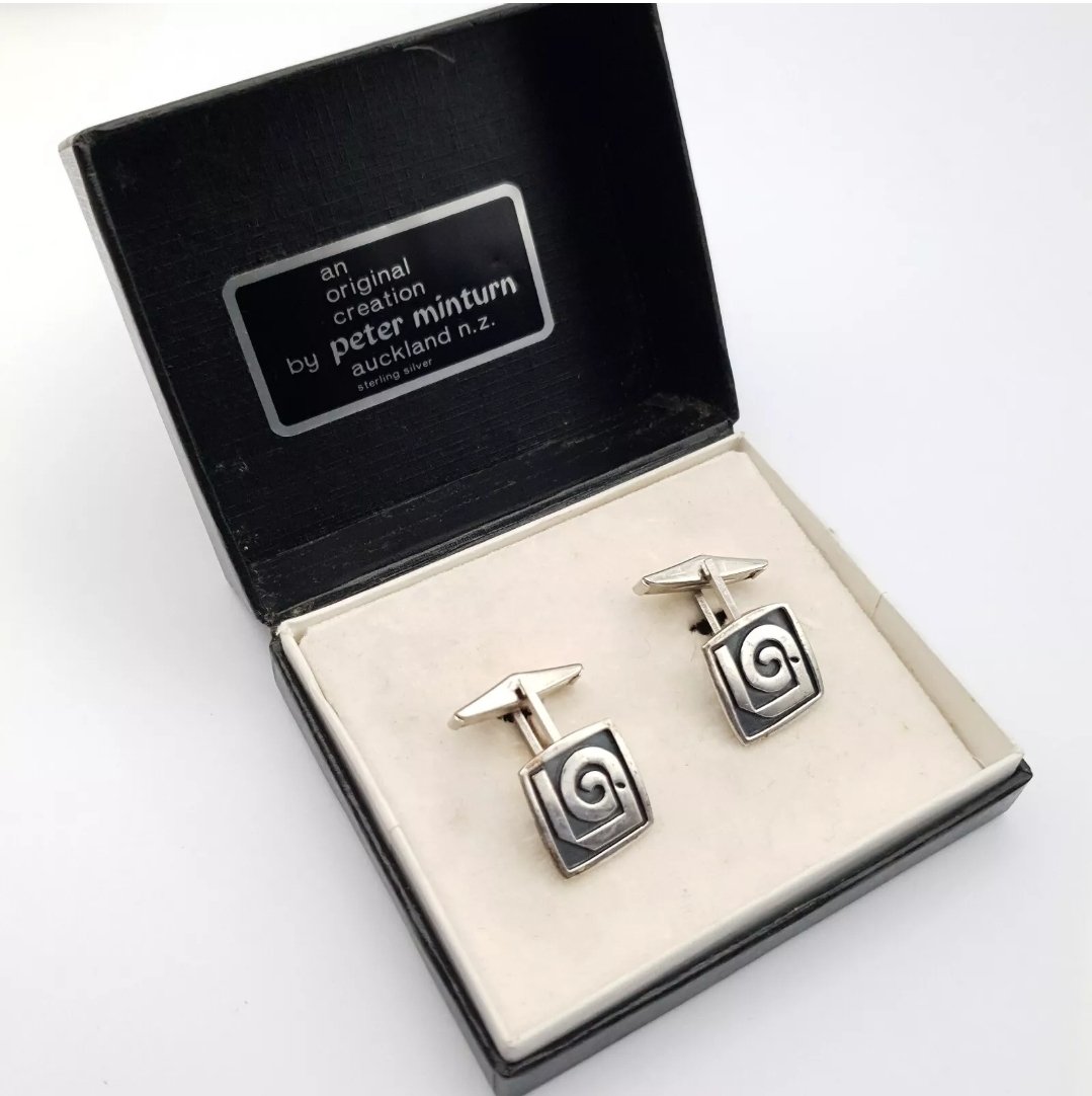 Peter Minturn Cufflinks Sterling Silver
