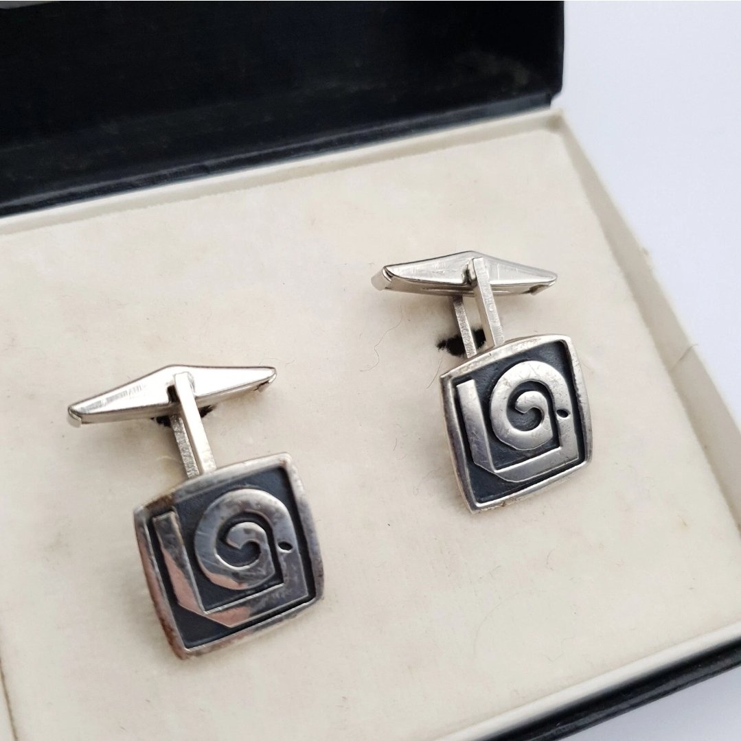 Peter Minturn Cufflinks Sterling Silver