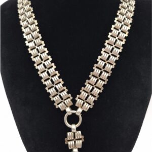 Antique Double Book Chain Necklace