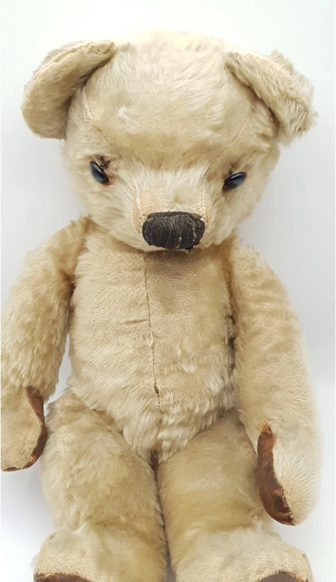 Chad Valley Mohair Teddy Bear 15in C1940s