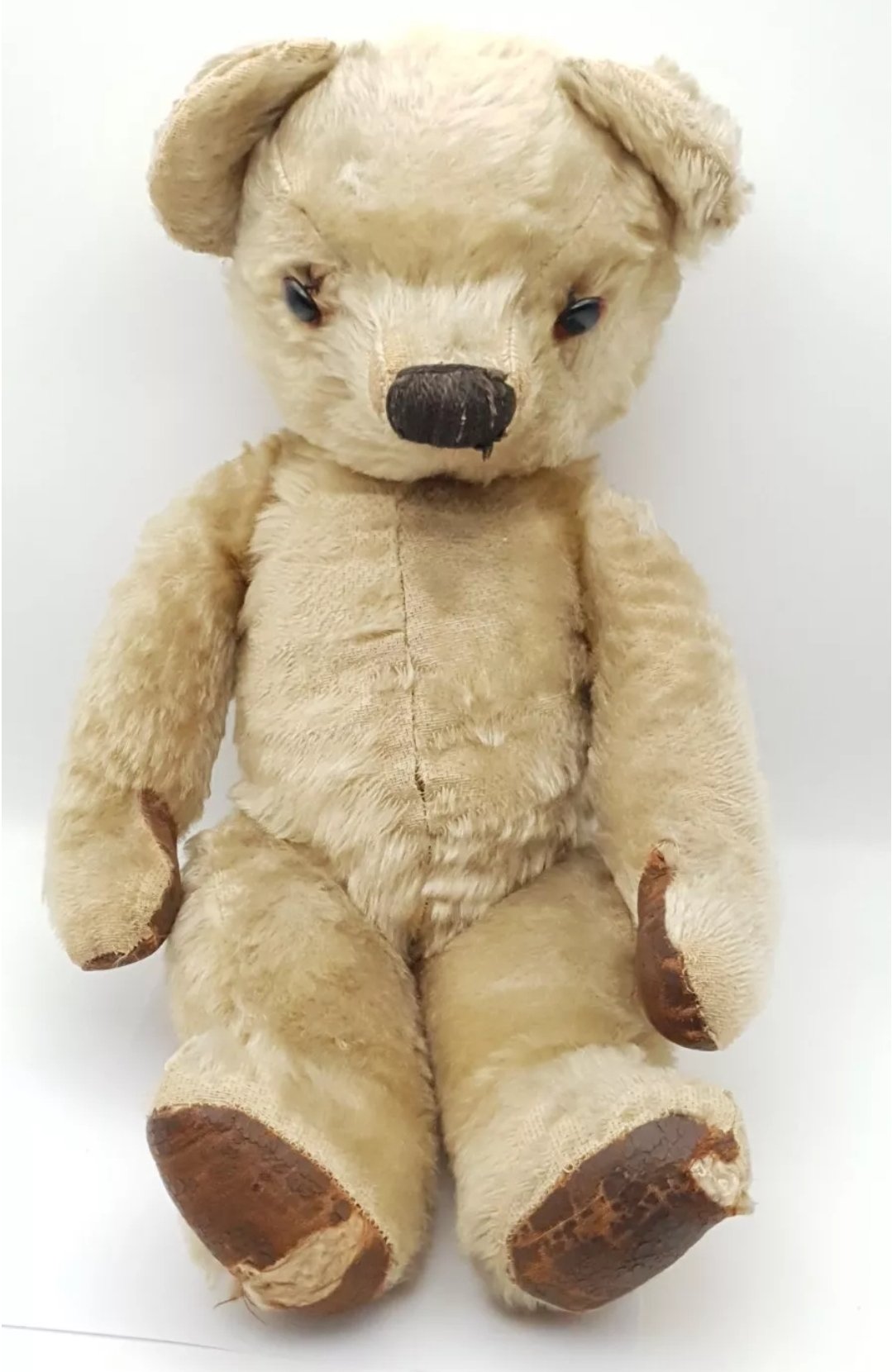 Chad Valley Mohair Teddy Bear 15in C1940s