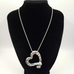 Rachel Galley Heart Pendant Sterling Silver Necklace