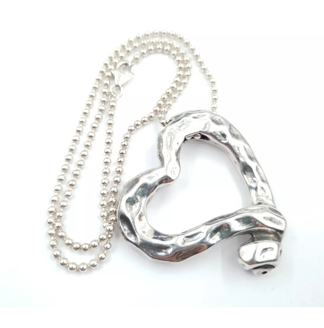 Rachel Galley Heart Pendant Sterling Silver Necklace