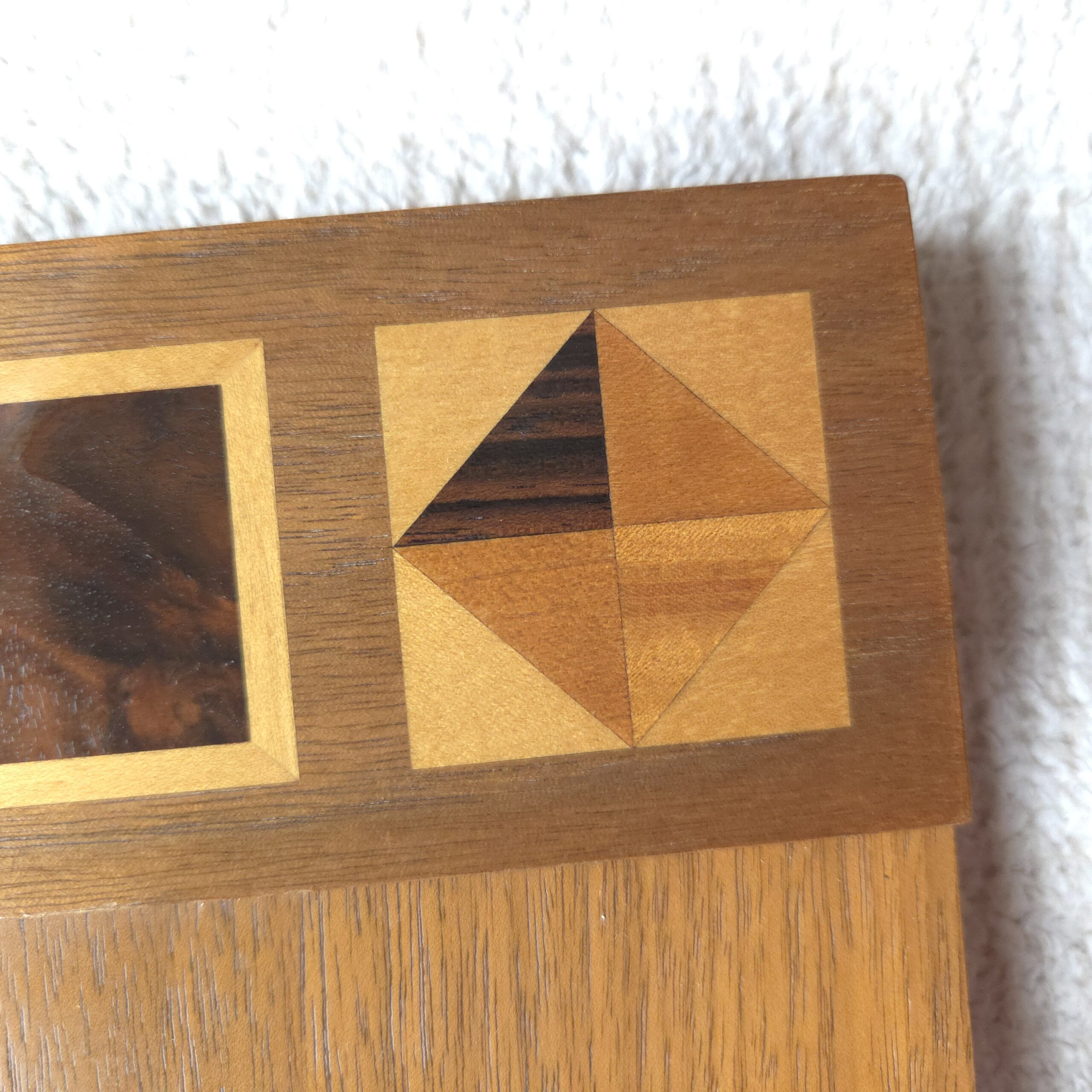 David Linley Desk Blotter Inlaid Wood