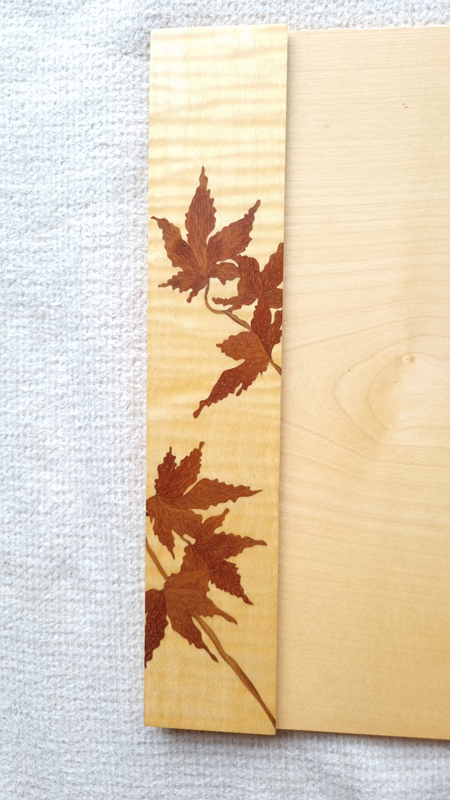 David Linley Sycamore Desk Blotter Inlaid Wood 45 x 31cm - Image 4