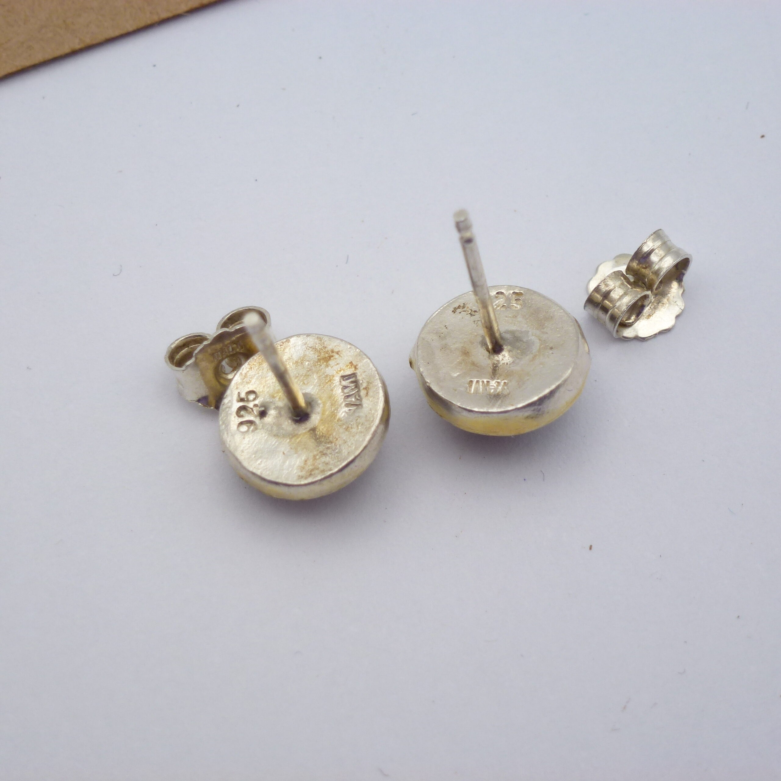Smokey Quartz Earrings Sterling Silver Yam