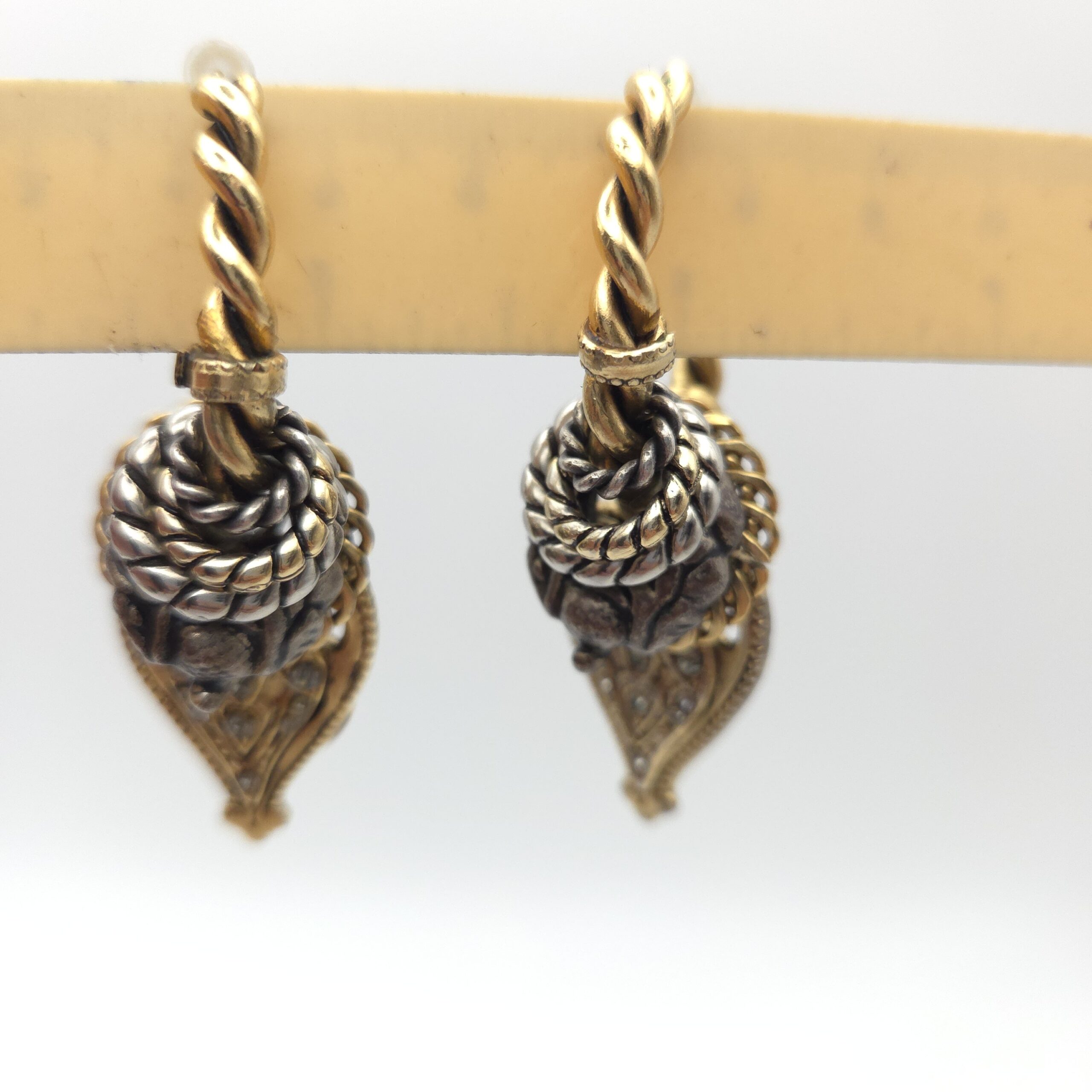 Zoe Coste Hoop Earrings Statement Etruscan