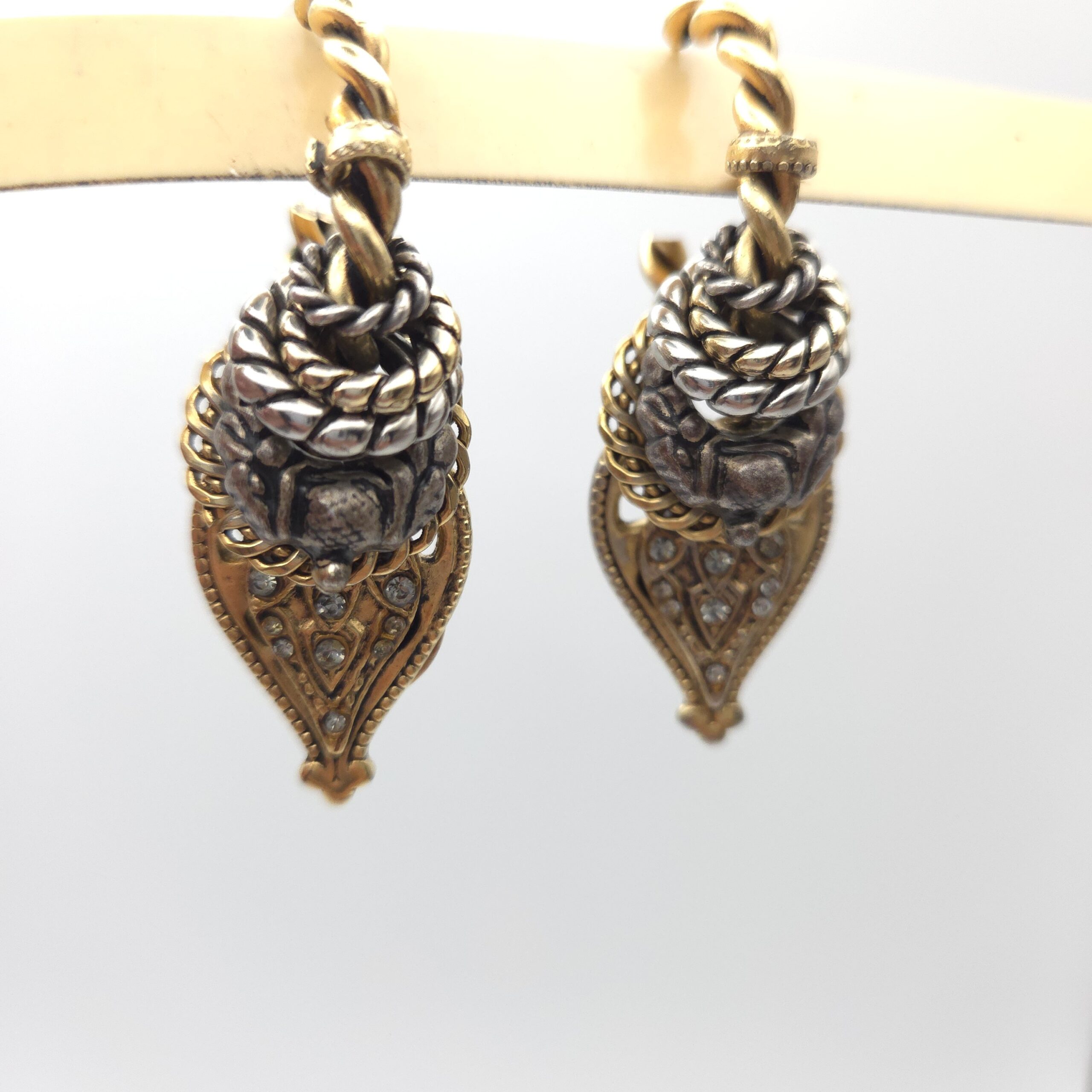 Zoe Coste Hoop Earrings Statement Etruscan