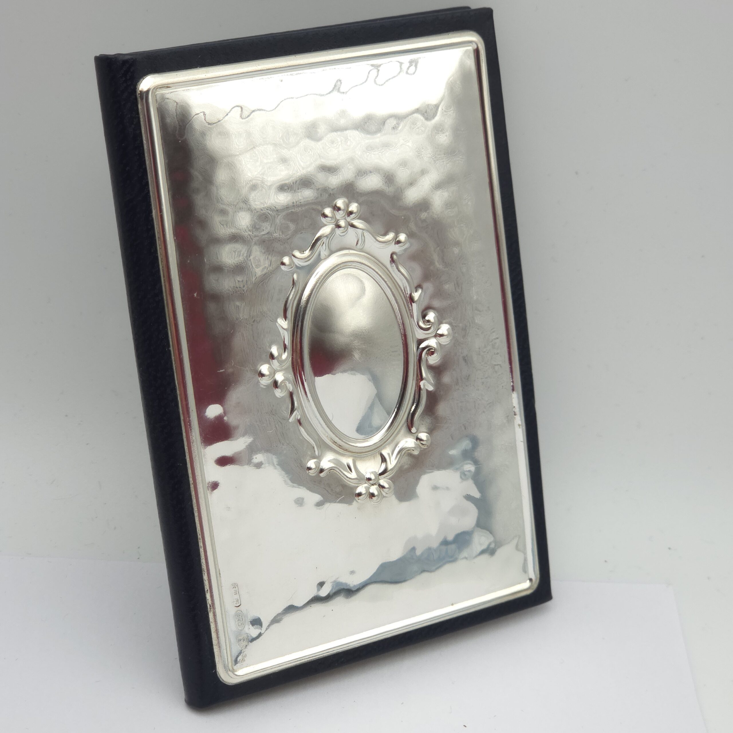 Sterling Silver Address Book Made in Italy