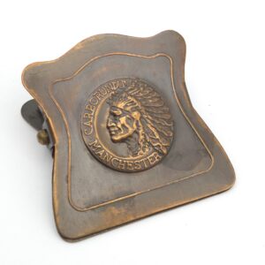 Antique Letter Clip Carborundum Manchester