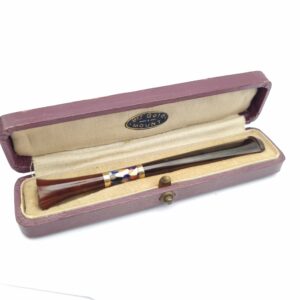 Art Deco Cigarette Holder Gold Mount Bakelite