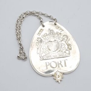 Port Label Silver Jubilee Roberts & Belk